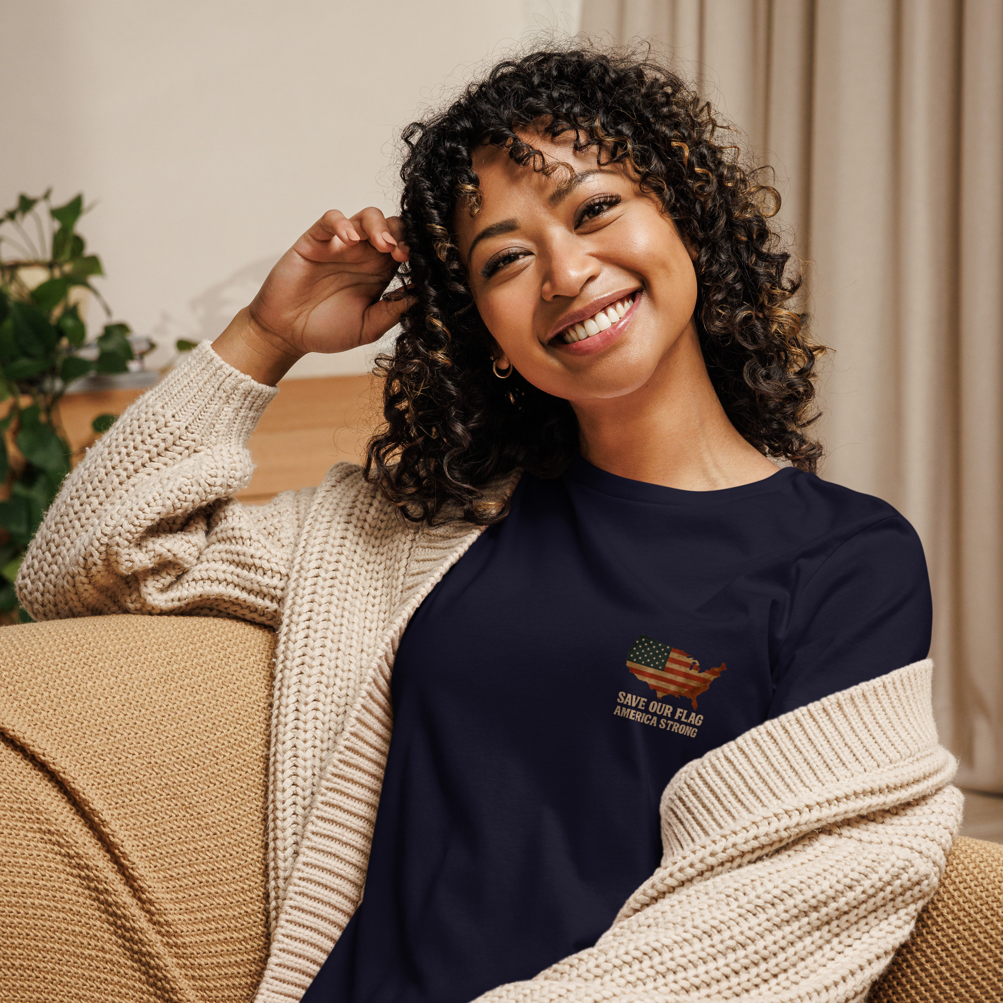 Women’s Relaxed T-Shirt Navy